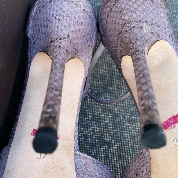 Gucci Python Stiletto Platforms, IT Size 37 - Picture 8 of 11